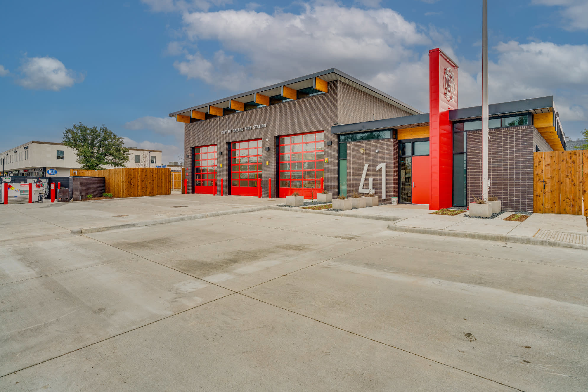 station for the city of dallas architect pgal inc location dallas texas